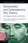 Maimonides and Contemporary Tort Theory (eBook, ePUB)
