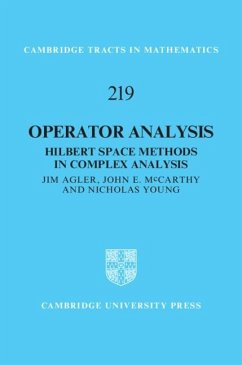 Operator Analysis (eBook, ePUB) - Agler, Jim