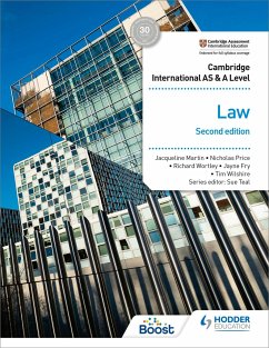 Cambridge International AS and A Level Law - Fry, Jayne; Wilshire, Tim; Wortley, Richard