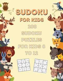 200 Sudoku Puzzles For Kids Ages - Books, Deeasy