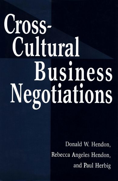 Cross-Cultural Business Negotiations (eBook, ePUB) Cross-Cultural Business Negotiations (eBook, ePUB)