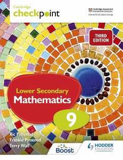 Cambridge Checkpoint Lower Secondary Mathematics Student's Book 9 - Pimentel, Frankie; Pimentel, Ric; Wall, Terry