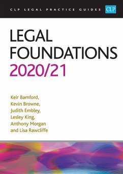 Cover Legal Foundations 2020/2021 (eBook, ePUB)
