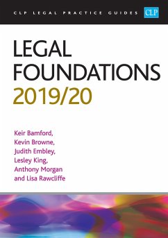 Cover Legal Foundations 2019/2020 (eBook, ePUB)