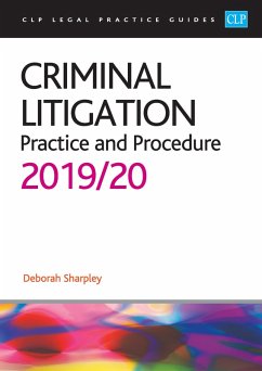 Criminal Litigation: 2019/2020 (eBook, ePUB) - Sharpley