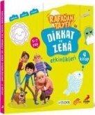 Rafadan Tayfa ile Dikkat ve Zeka Etkinlikleri 4 Kitap