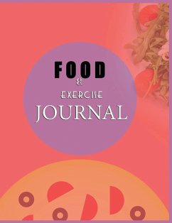 Food and Exercise Journal for Healthy Living - Food Journal for Weight Lose and Health - 90 Day Meal and Activity Tracker - Activity Journal with Daily Food Guide - Mason, Charlie