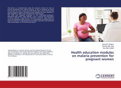 Health education modules on malaria prevention for pregnant women