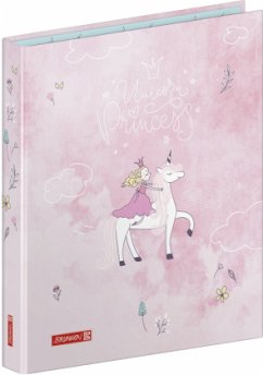 Cover Brunnen Ringbuch A4 2R 20 mm Unicorn Princess