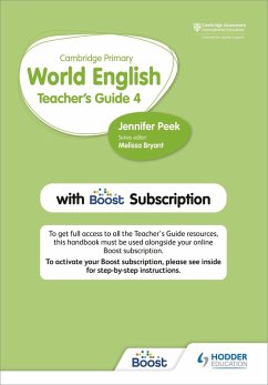 Cambridge Primary World English Teacher's Guide Stage 4 with Boost Subscription - Peek, Jennifer Cambridge Primary World English Teacher's Guide Stage 4 with Boost Subscription - Peek, Jennifer