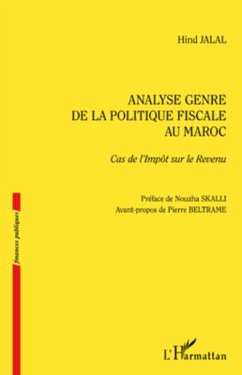 Analyse genre de la politique fiscale au Maroc (eBook, ePUB) - Hind Jalal, Jalal