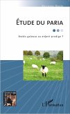 Etude du paria (eBook, ePUB)