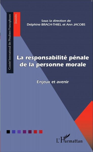 La responsabilite penale de la personne morale (eBook, ePUB)