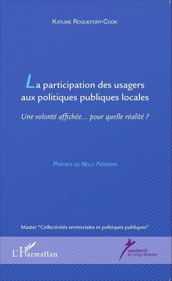 Cover La participation des usagers aux politiques publiques locale (eBook, ePUB)