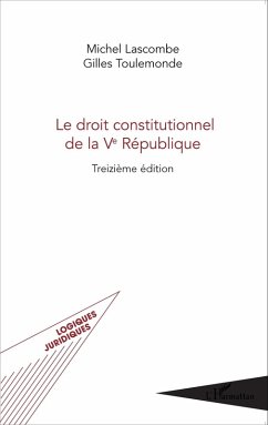 Cover Le droit constitutionnel de la Ve Republique (eBook, ePUB)