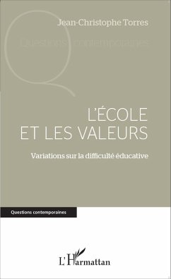 Cover L'ecole et les valeurs (eBook, ePUB)