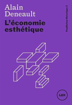 Cover L'economie esthetique (eBook, ePUB)