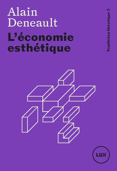 L'economie esthetique (eBook, ePUB)