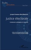 Justice electorale (eBook, ePUB)