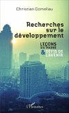 Recherches sur le developpement (eBook, ePUB)