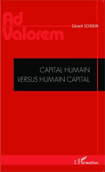 Capital humain versus humain capital (eBook, ePUB)