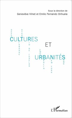 Cover Cultures et urbanites (eBook, ePUB)