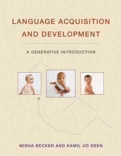 Language Acquisition and Development (eBook, ePUB) - Becker, Misha; Deen, Kamil Ud
