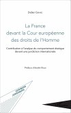 La France devant la Cour europeenne des droits de l'Homme (eBook, ePUB)