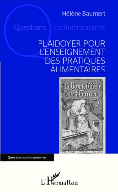 Cover Plaidoyer pour l'enseignement des pratiques alimentaires (eBook, ePUB)