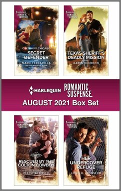 Harlequin Romantic Suspense August 2021 Box Set (eBook, ePUB) - Ferrarella, Marie; Fletcher Mello, Deborah; Whiddon, Karen; Johnston, Linda O.