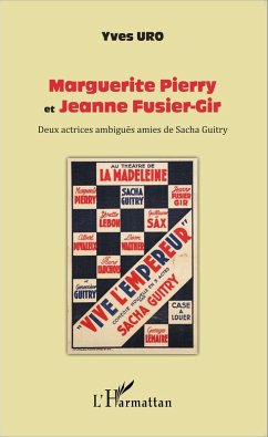 Cover Marguerite Pierry et Jeanne Fusier-Gir (eBook, ePUB)