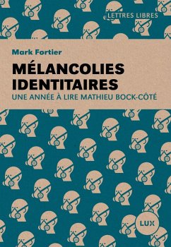 Cover Melancolies identitaires (eBook, ePUB)