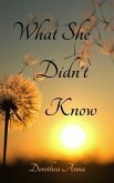 What She Didn't Know (eBook, ePUB)