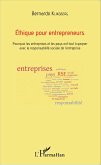 Ethique pour entrepreneurs (eBook, ePUB)