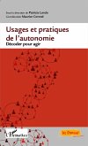 Usages et pratiques de l'autonomie (eBook, ePUB)