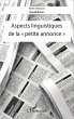 Aspects linguistiques de la... - Bild 1