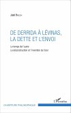 De Derrida a Levinas, la dette et l'envoi (eBook, ePUB)