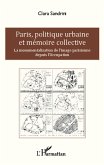 Paris, politique urbaine et memoire collective (eBook, ePUB) Paris, politique urbaine et memoire collective (eBook, ePUB)