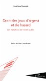 Droit des jeux d'argent et de hasard (eBook, ePUB)