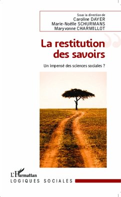 Cover La restitution des savoirs (eBook, ePUB)
