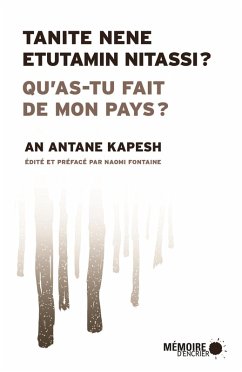 Cover Qu'as-tu fait de mon pays? Tanite nene etutamin nitassi? (eBook, ePUB)