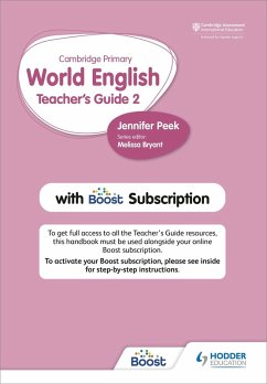 Cambridge Primary World English Teacher's Guide Stage 2 with Boost Subscription - Peek, Jennifer