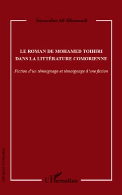 Cover Le roman de Mohamed Toihiri dans la litterature comorienne (eBook, ePUB)