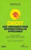 Droit des organisations internationales africaines (eBook, ePUB)