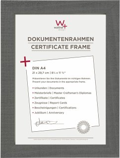 Walther Home DIN A4 21x29,7 Holz grau HO130D