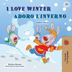 Cover I Love Winter Adoro l'inverno (English Italian Bilingual Collection) (eBook, ePUB)