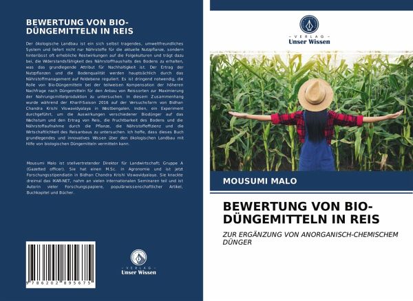 BEWERTUNG VON BIO-DÜNGEMITTELN IN REIS BEWERTUNG VON BIO-DÜNGEMITTELN IN REIS