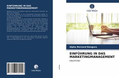 EINFÜHRUNG IN DAS MARKETINGMANAGEMENT - Bangura, Alpha Bernard