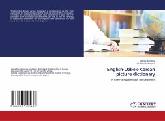 English-Uzbek-Korean picture dictionary