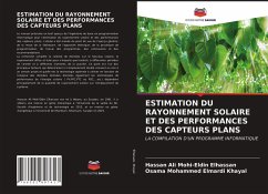 Cover ESTIMATION DU RAYONNEMENT SOLAIRE ET DES PERFORMANCES DES CAPTEURS PLANS